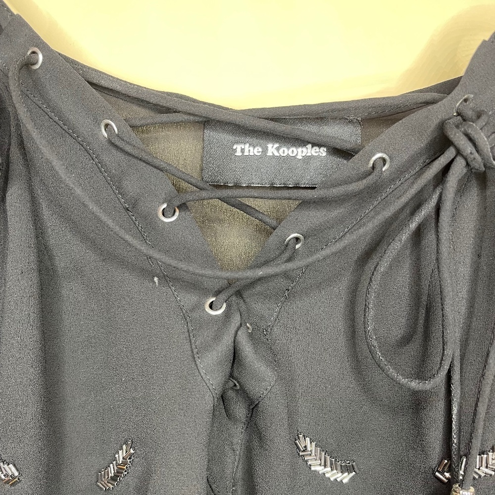 The Kooples Blouse ruffle sleeve - Picture 4 of 8